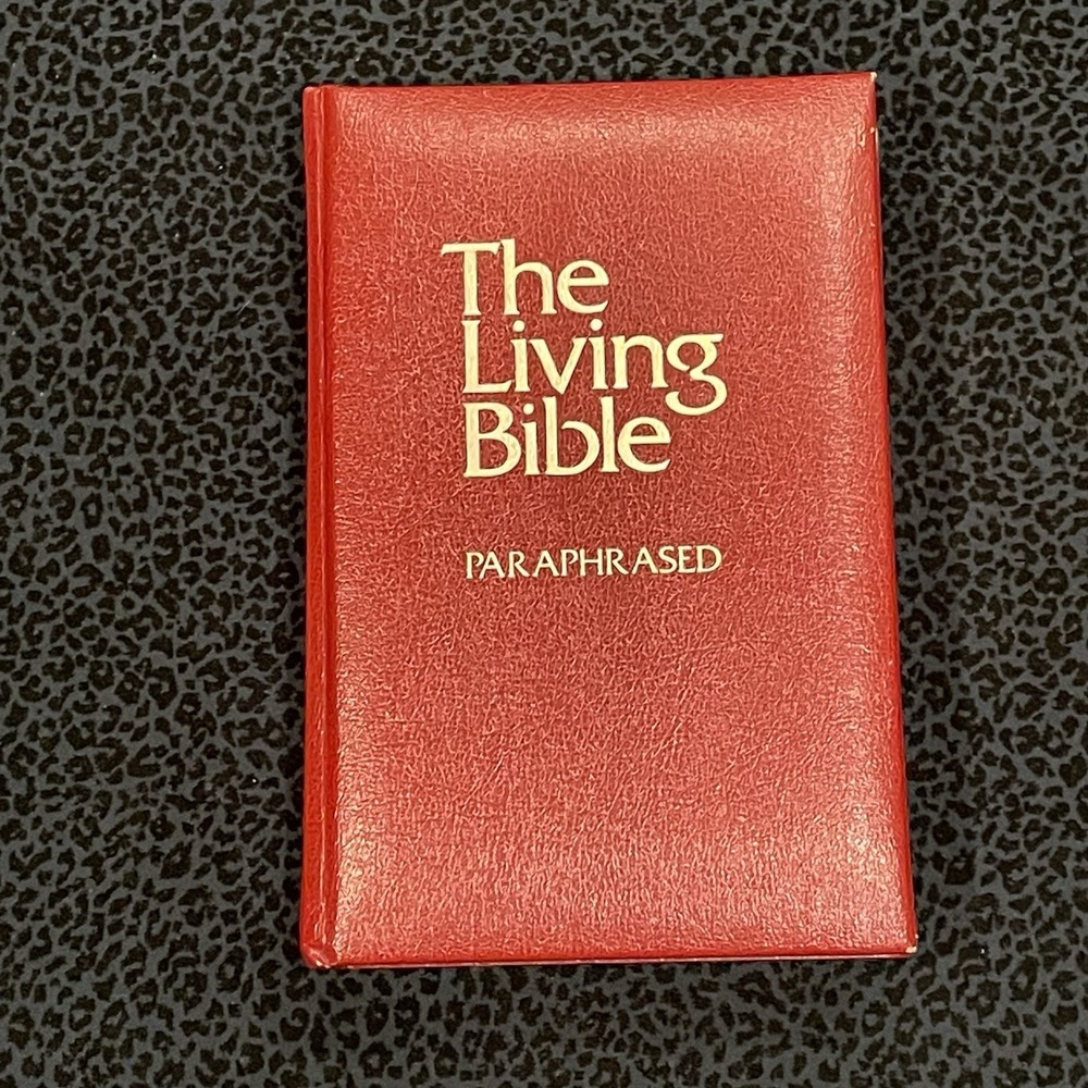Vintage The Living Bible Paraphrased‎ 1971 Guideposts Hardcover